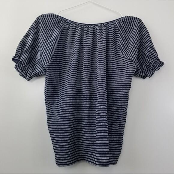 NWT Madewell  Peasant Blue Blouse size SMALL - Picture 12 of 12